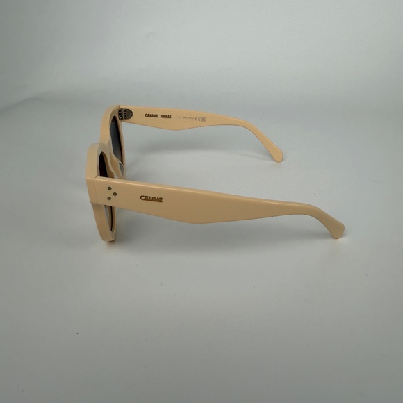 CELINE CL4003 Light Beige Acetate Classic Sunglasses main image 4